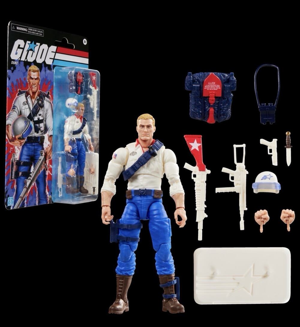 G.I. Joe Classified RETRO CARDBACK DUKE 🇺🇸USA🇺🇸 250th Anniversary Exclusive